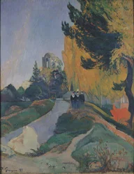 The Alyscamps, Arles, 1888